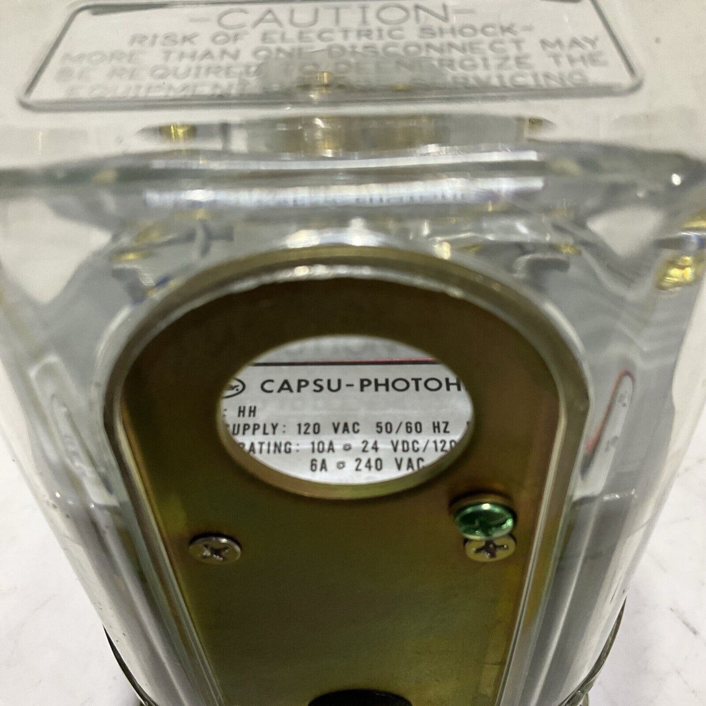 DWYER 43220 W03U CAPSU-PHOTOHELIC PRESSURE SWITCH/GAUGE 500 PSIG SERIES 43000 5W