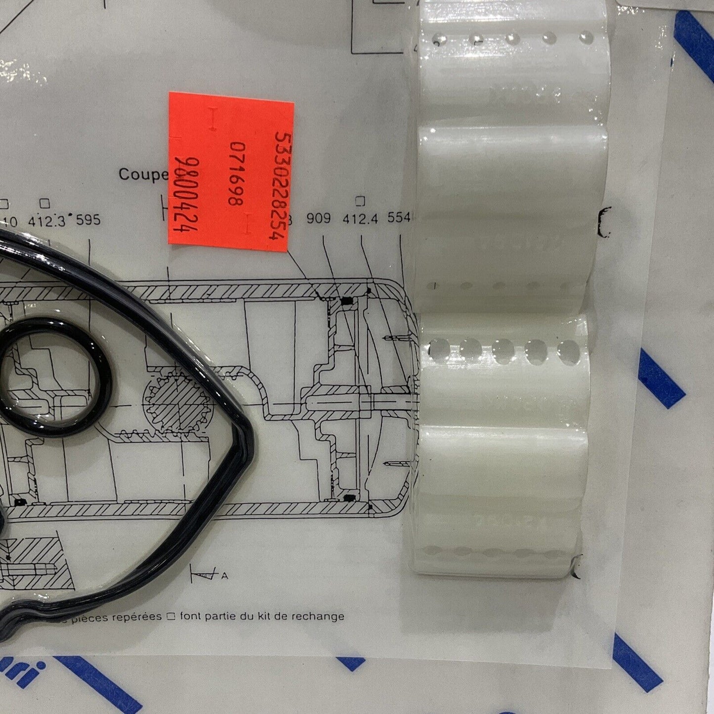 KSB AMRI ACTAIR 3 TO 200 3 TO 50 PNEUMATIC ACTUATOR O RING KIT 373