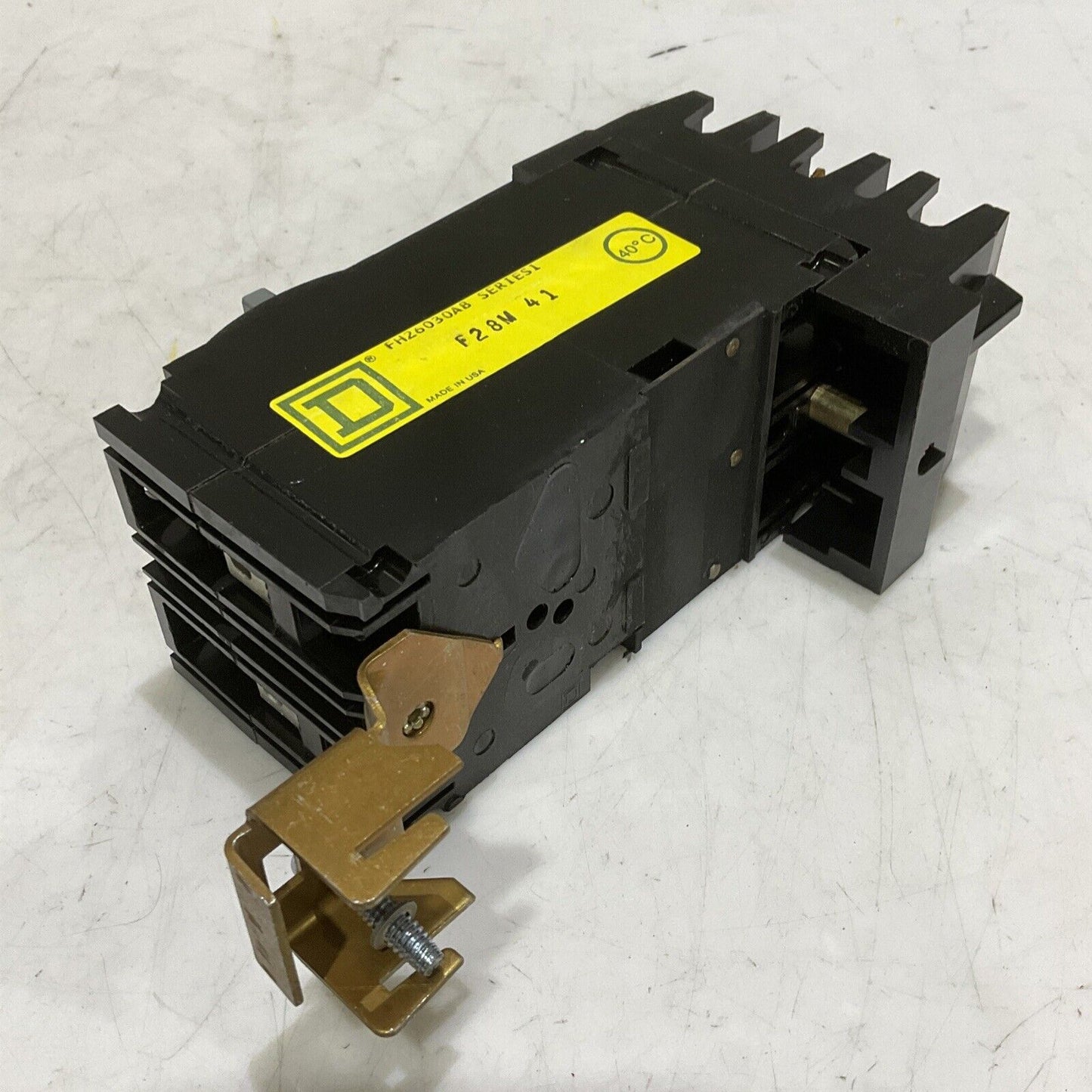 SQUARE D FH26030-AB 25473 CIRCUIT BREAKER 600/250V 2P 30A I-LINE I-75,000 373