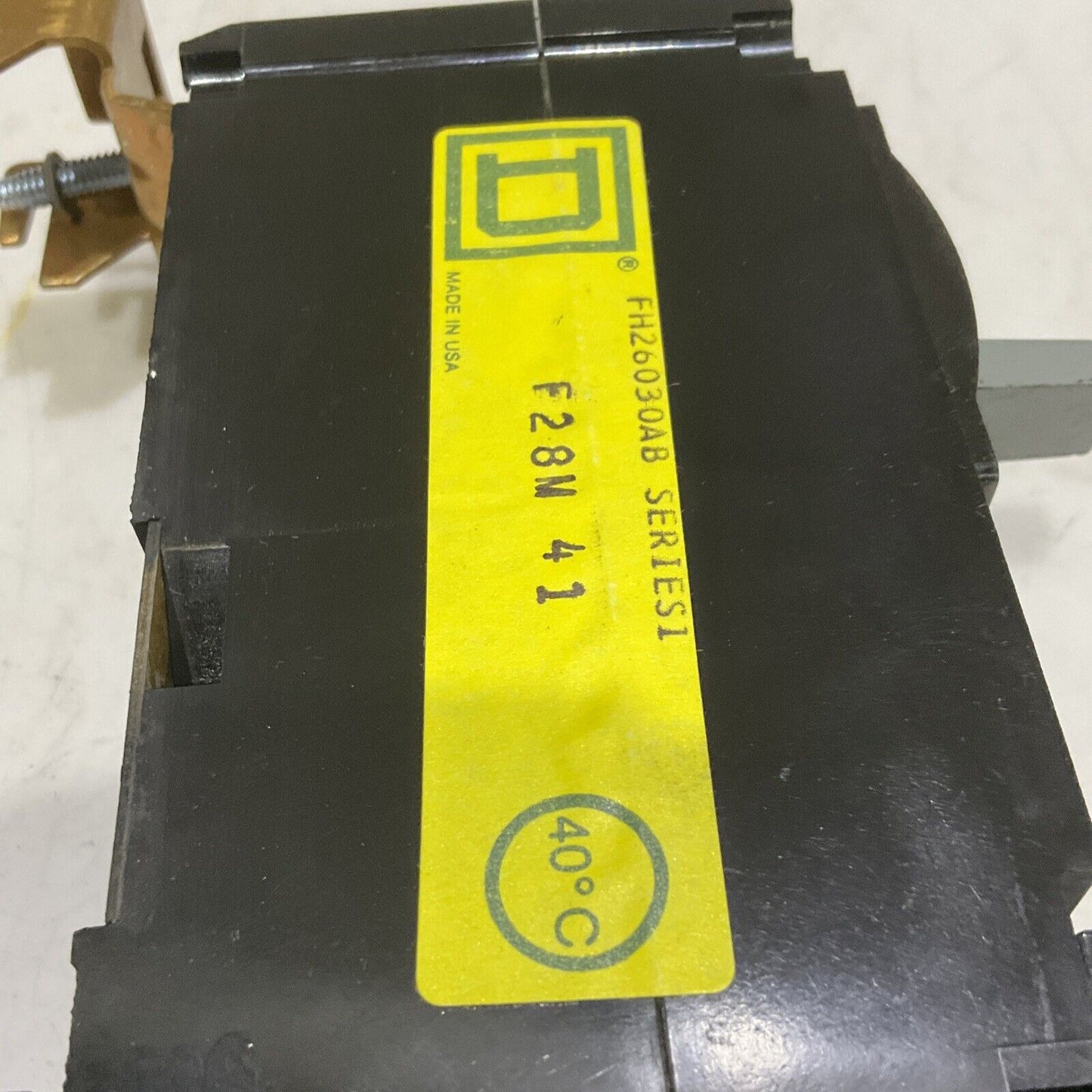 SQUARE D FH26030-AB 25473 CIRCUIT BREAKER 600/250V 2P 30A I-LINE I-75,000 373