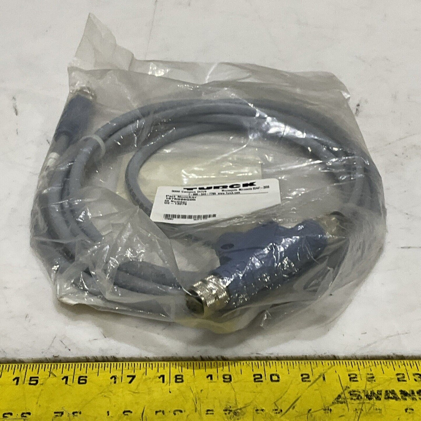 TURCK U2-13079 W3082 CAN BUS CABLE ASSEMBLY U3S
