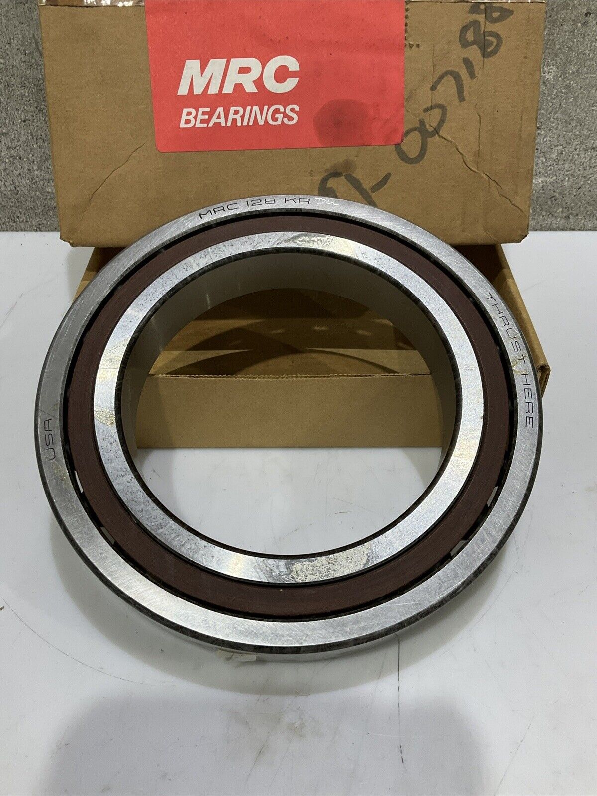 MRC 128KRDU 0007 1 LO B ANGULAR CONTACT BALL BEARING 373
