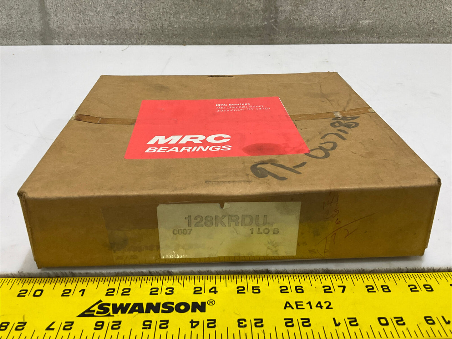 MRC 128KRDU 0007 1 LO B ANGULAR CONTACT BALL BEARING 373