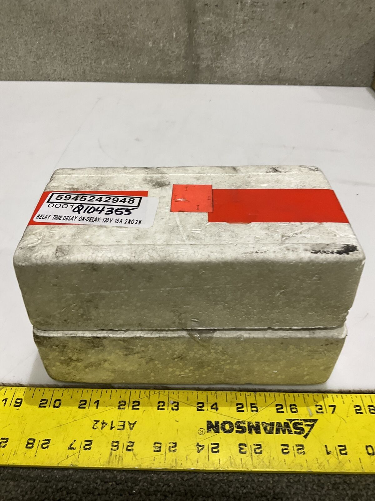AGASTAT 7012ADT TIMING RELAY 120V 60 HZ 5-50 SEC 476
