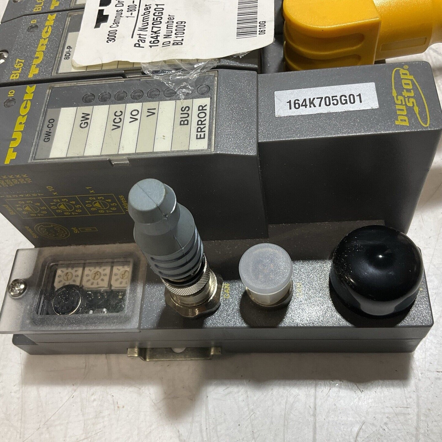 TURCK BL678D1-P 164K705G01 GW-CO 1600-.1A-PNR MODULAR ASSEMBLY U3S