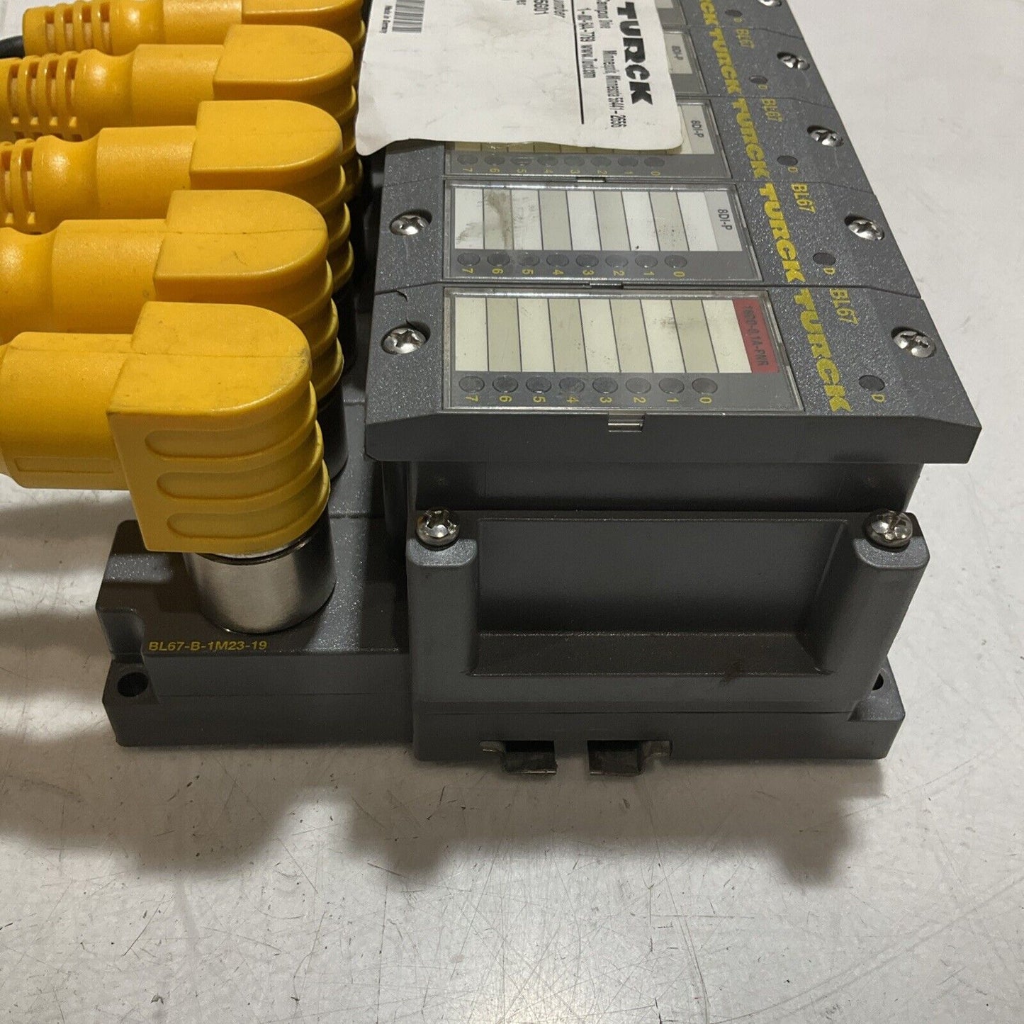 TURCK BL678D1-P 164K705G01 GW-CO 1600-.1A-PNR MODULAR ASSEMBLY U3S