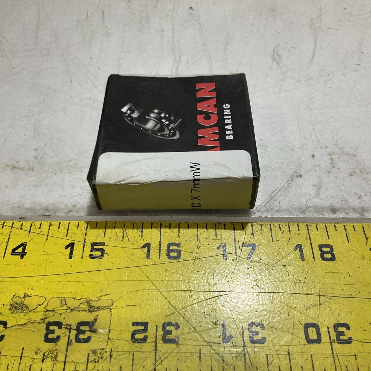 AMCAN SS68072RS BLUE FM222 BALL BEARING LOT OF 4 E3G