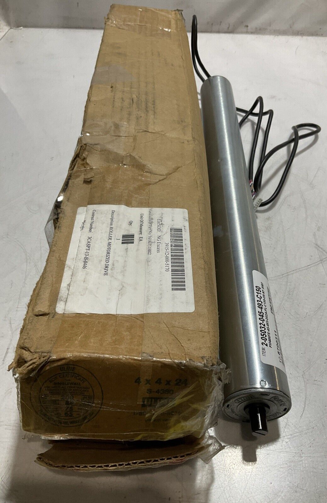 ITOH POWER MOLLER PM486FE-45-493-D-024-C150 DRIVE MOTORIZER ROLLER U3S