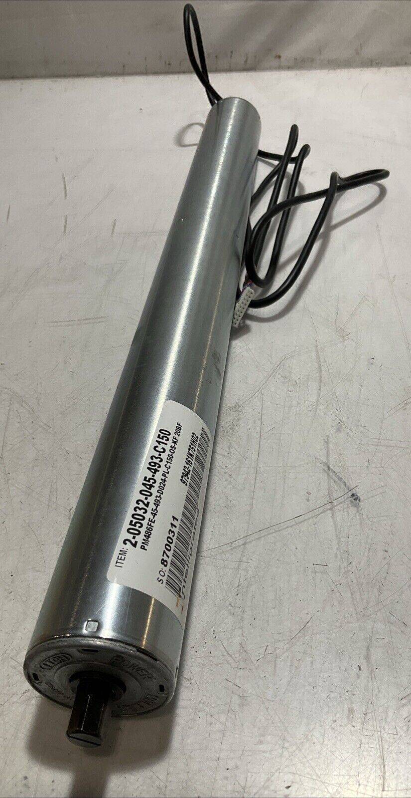 ITOH POWER MOLLER PM486FE-45-493-D-024-C150 DRIVE MOTORIZER ROLLER U3S