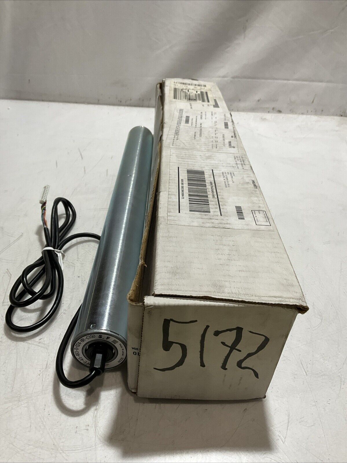 ID PM486FE-45-493-D-024-BR-C150 MOTORIZED DRIVE CONVEYOR ROLLER U3S
