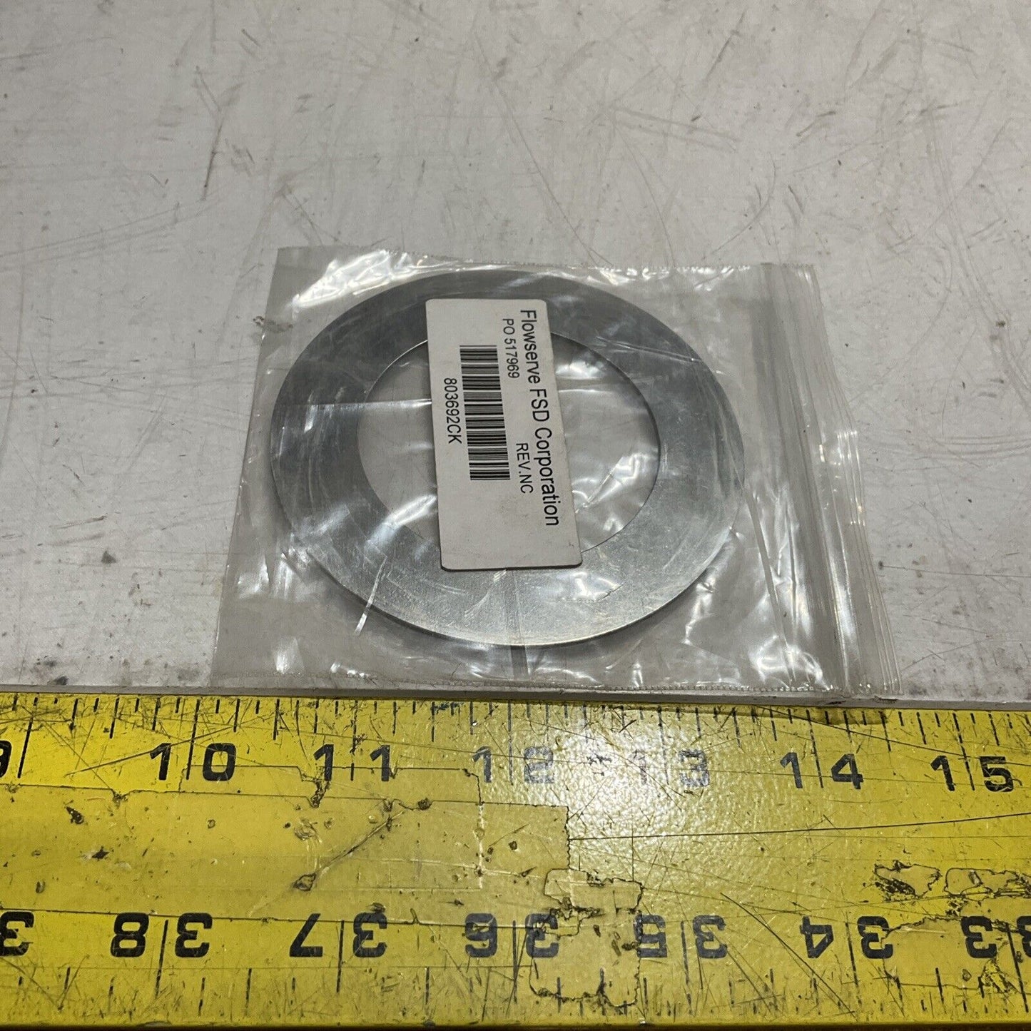 FLOWSERVE 803692CK GASKET SLEEVE BORG WARNER U3S