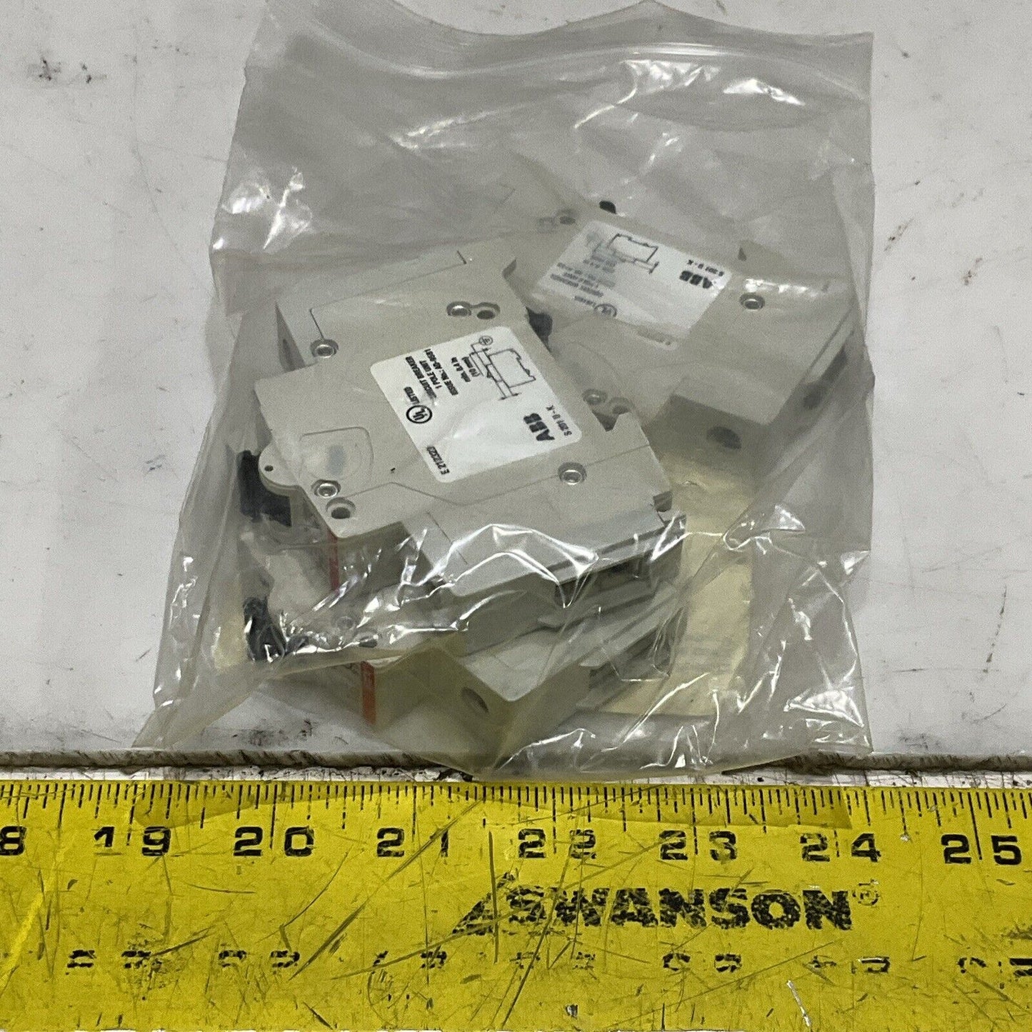 ABB S201U-K20 S 201 U K 20 A MINI CIRCUIT BREAKER 240V 50/60HZ LOT OF 3 U3S