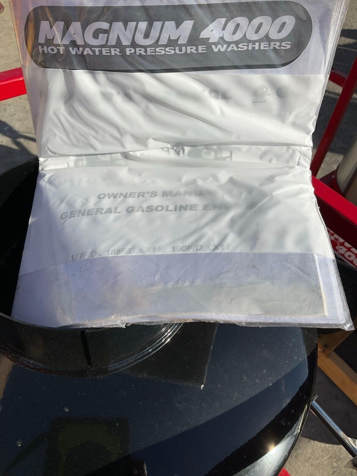 UNUSED 2024 MAGNUM 4000 SERIES GOLD HOT WATER PRESSURE WASHER,DIESEL GAS POWER,