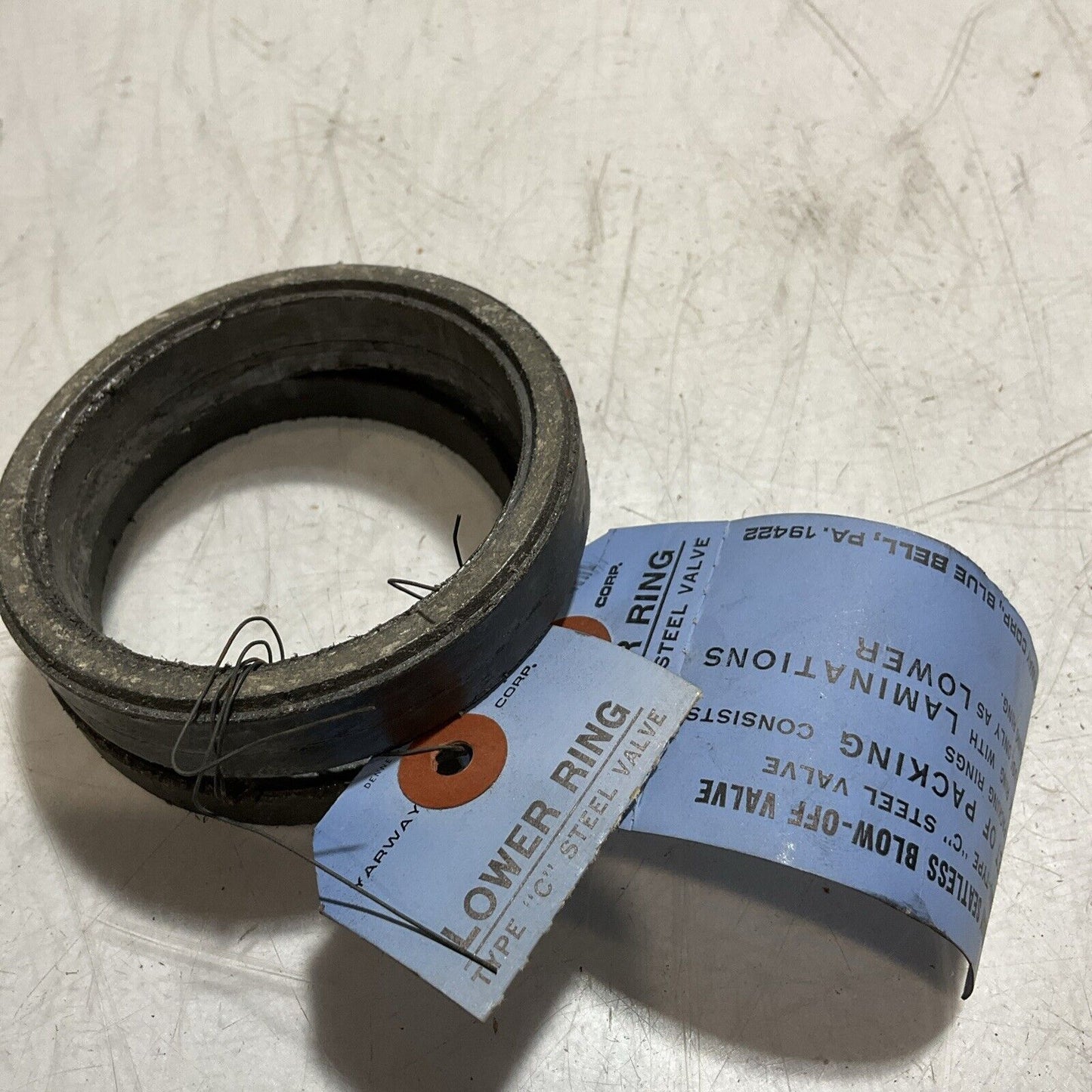 YARWAY 945661-18 PACKING 2”C STEEL SEATLESS BLOW-OFF VALVE U3S