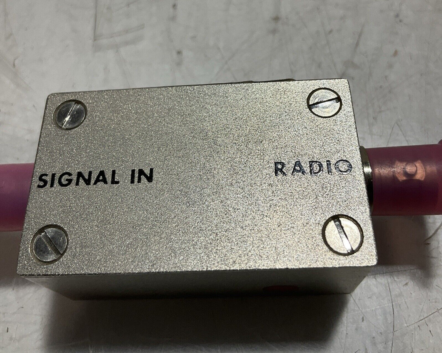 JFW INDUSTRIES 50MN-029 SMA ROTARY ATTENUATOR SIGNAL IN RADIO LOT OF 4 U3S