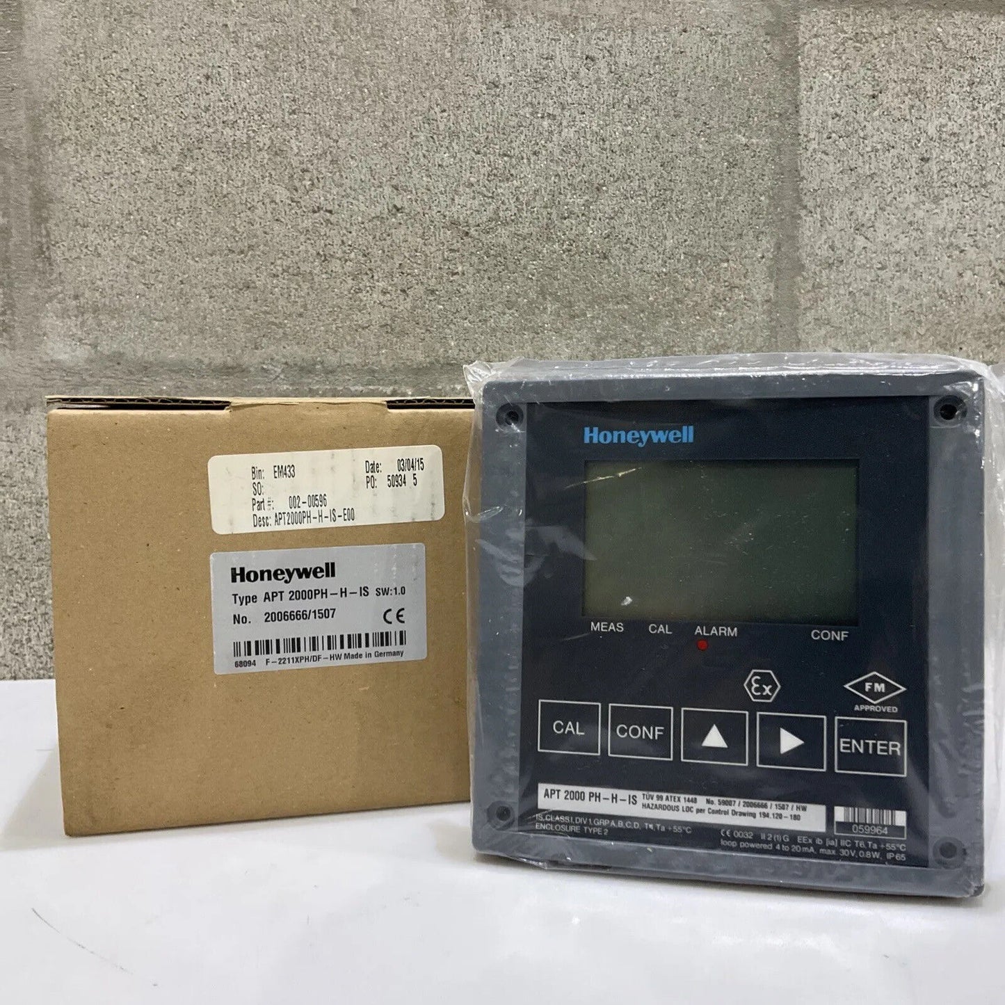 HONEYWELL APT 2000PH-H-IS TRANSMITTER APT2000 SERIES 30V 0,8 W 555