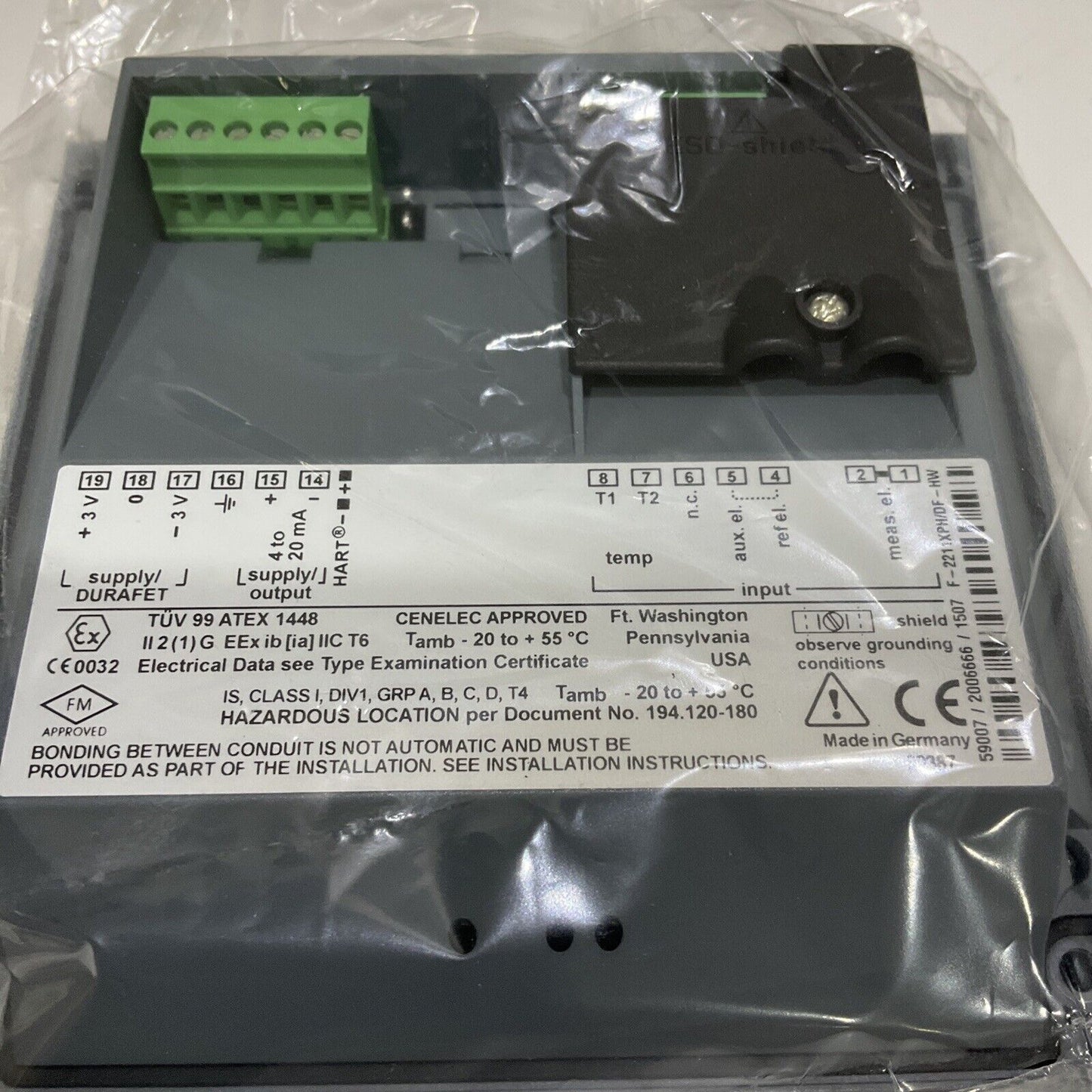 HONEYWELL APT 2000PH-H-IS TRANSMITTER APT2000 SERIES 30V 0,8 W 555