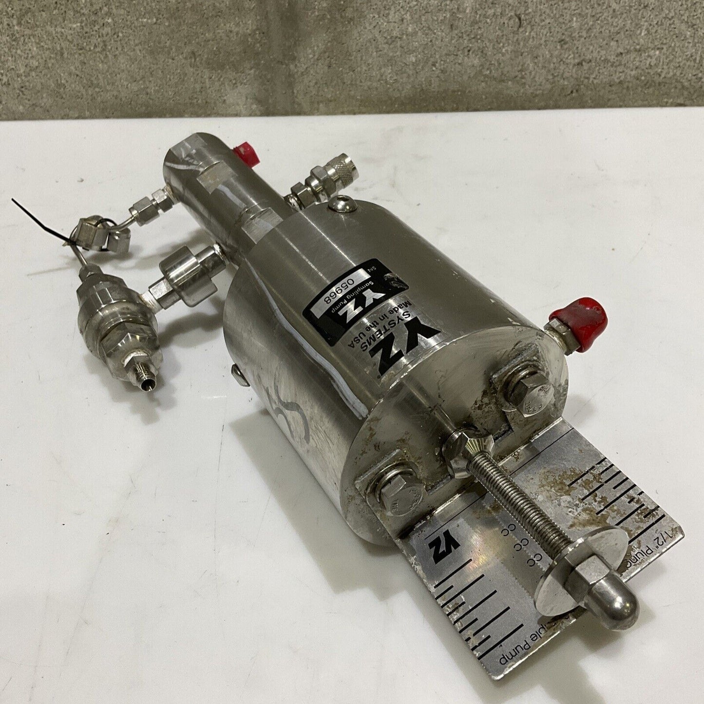 YZ SYSTEMS 05968 PLUNGER DIAMETER SAMPLING PUMP 1/2 IN 678