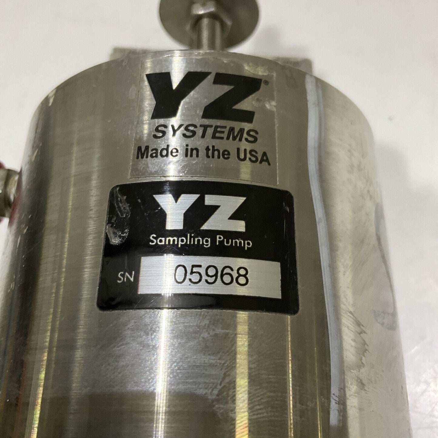 YZ SYSTEMS 05968 PLUNGER DIAMETER SAMPLING PUMP 1/2 IN 678