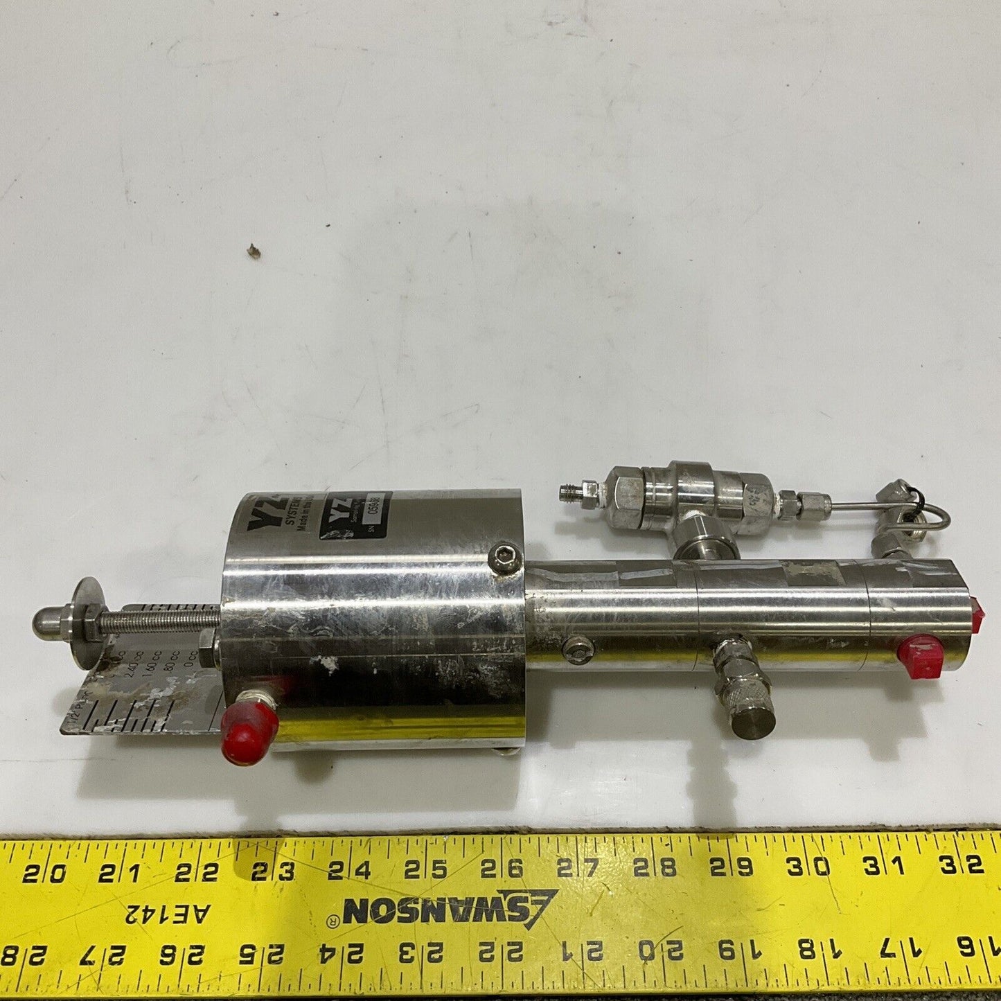 YZ SYSTEMS 05968 PLUNGER DIAMETER SAMPLING PUMP 1/2 IN 678