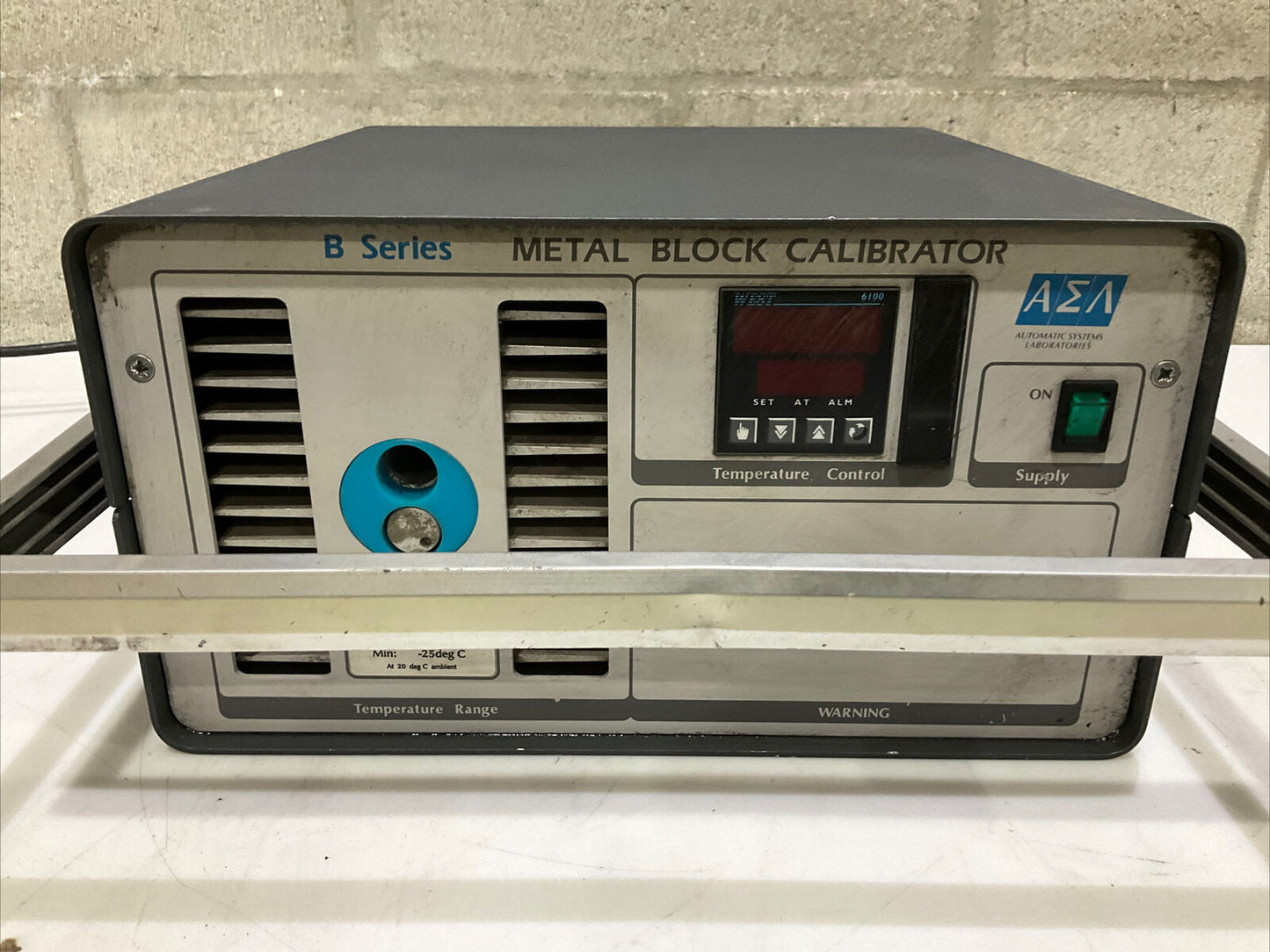 AUTOMATIC SYSTEMS LAB AEA B125X METAL BLOCK CALIBRATOR B SERIES 476