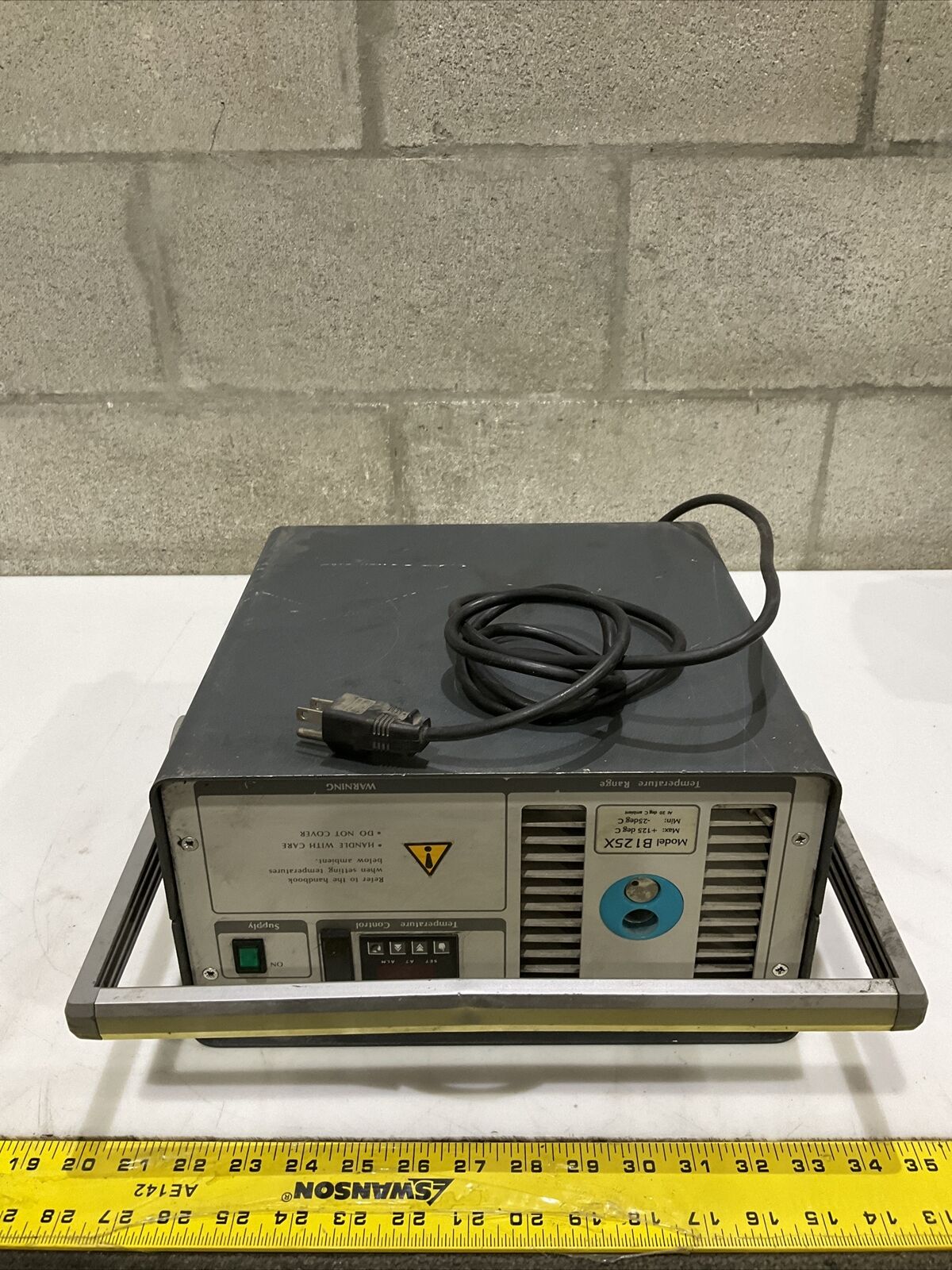 AUTOMATIC SYSTEMS LAB AEA B125X METAL BLOCK CALIBRATOR B SERIES 476
