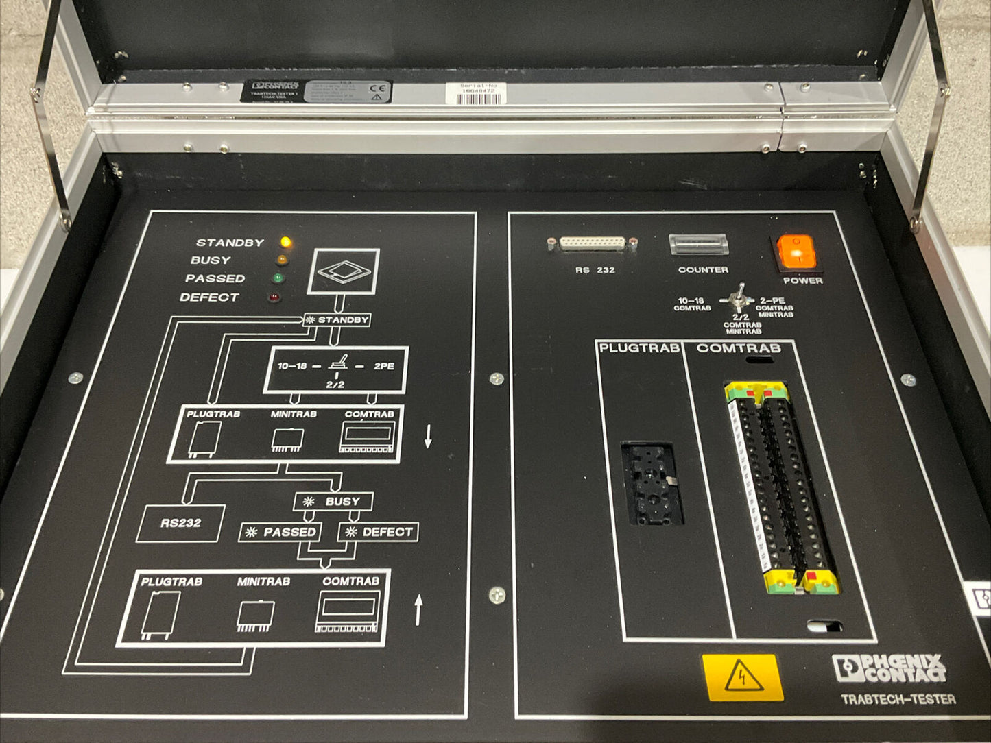 PHOENIX CONTACT TRABTECH-TESTER I & 4010-01 TRABTECH MINI-TESTER ECH