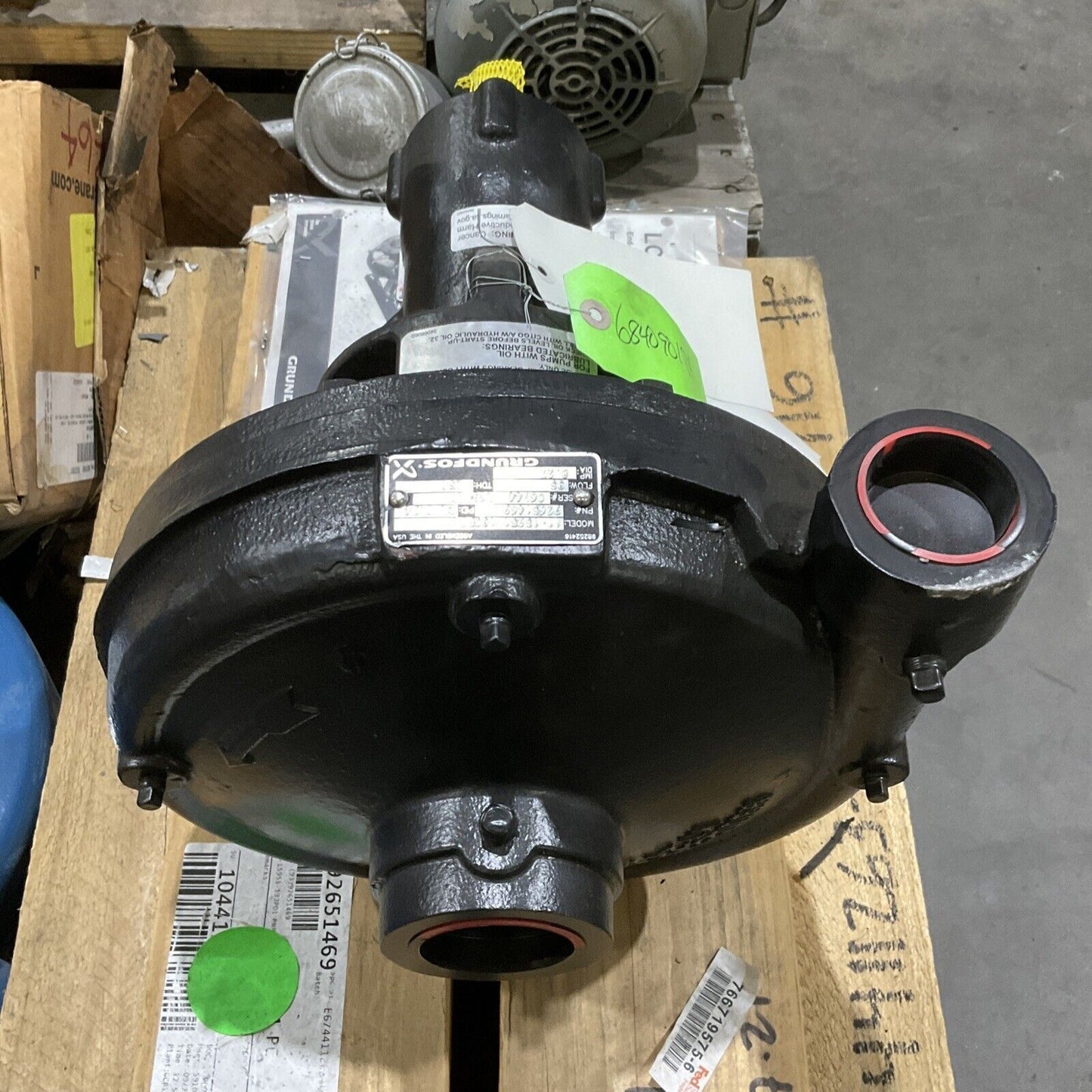 GRUNDFOS 11-15951-133P01 92651469 END SUCTION CENTRIFUGAL PUMP 474