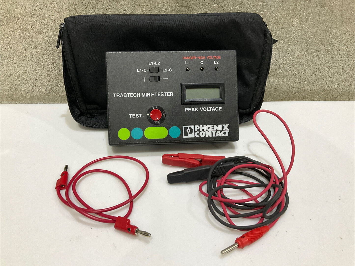 PHOENIX CONTACT TRABTECH-TESTER I & 4010-01 TRABTECH MINI-TESTER ECH