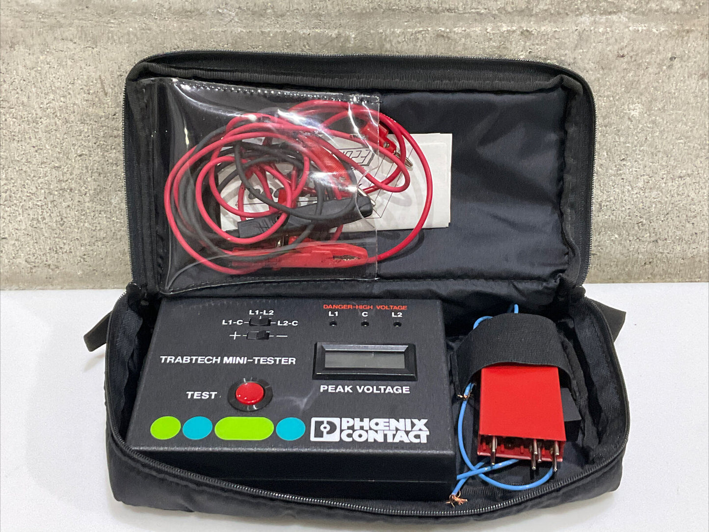 PHOENIX CONTACT TRABTECH-TESTER I & 4010-01 TRABTECH MINI-TESTER ECH