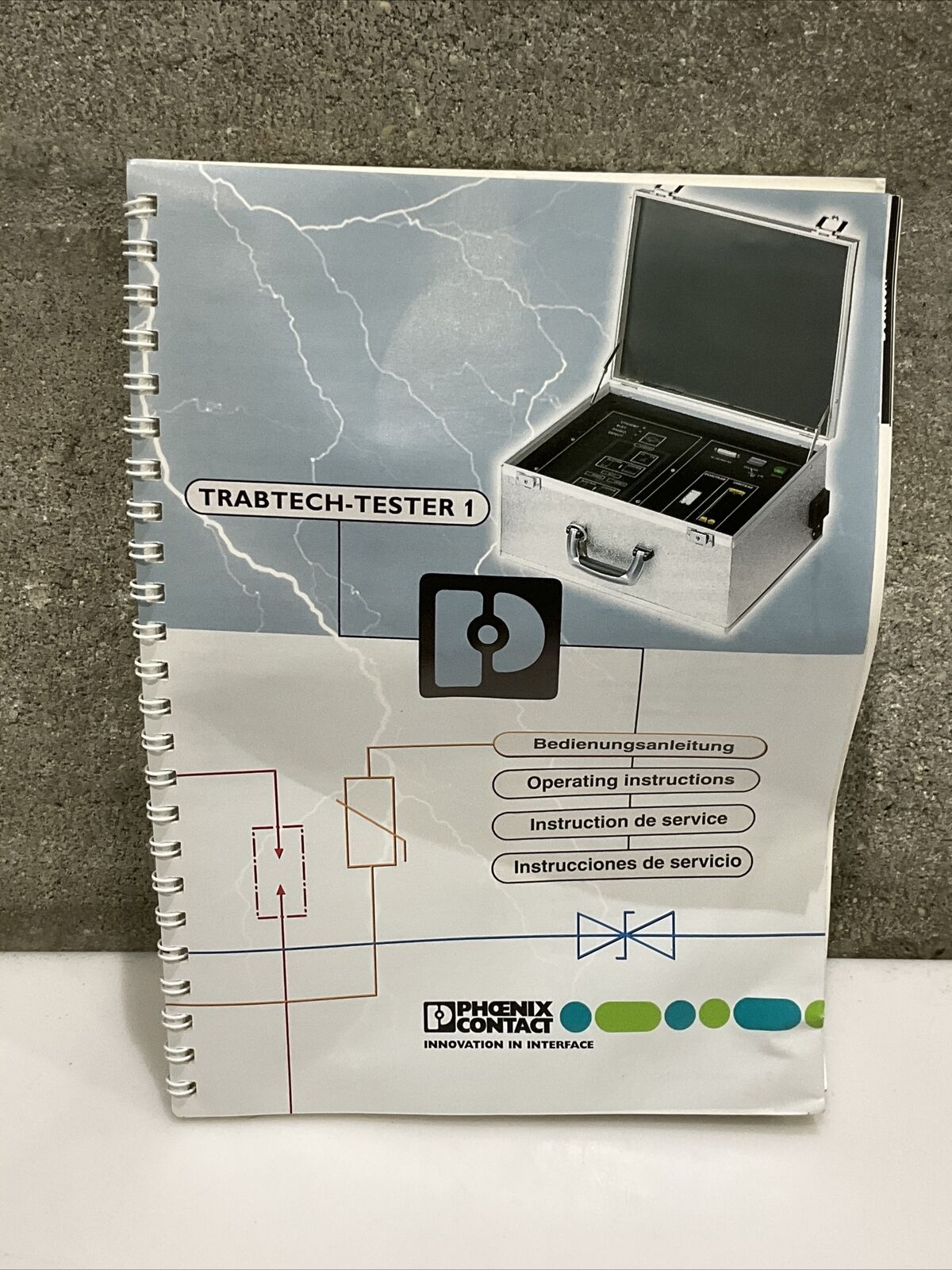 PHOENIX CONTACT TRABTECH-TESTER I & 4010-01 TRABTECH MINI-TESTER ECH