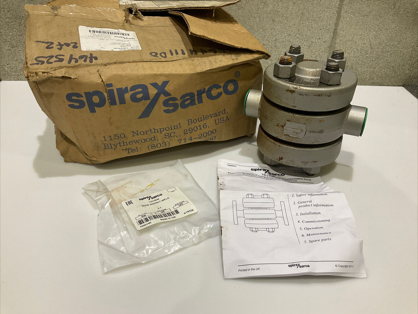 SPIRAX SARCO TD120M THERMODYNAMIC STEAM TRAP 3/4” 678