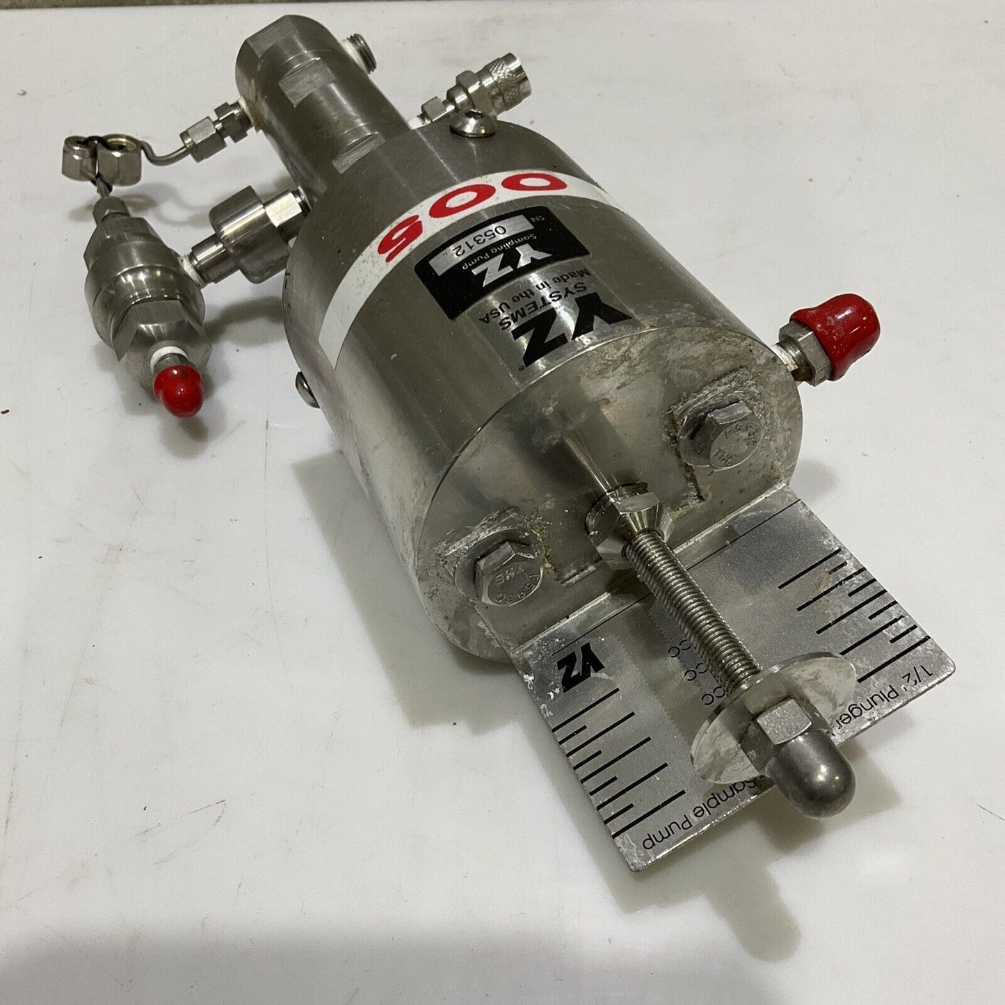 YZ SYSTEMS 05312 PLUNGER DIAMETER SAMPLING PUMP 1/2 IN 678