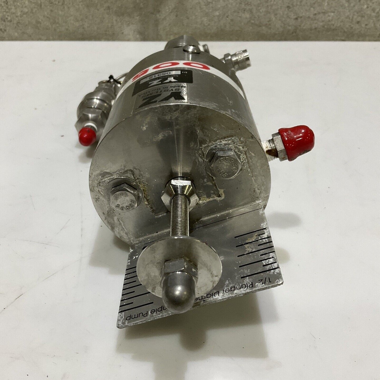 YZ SYSTEMS 05312 PLUNGER DIAMETER SAMPLING PUMP 1/2 IN 678