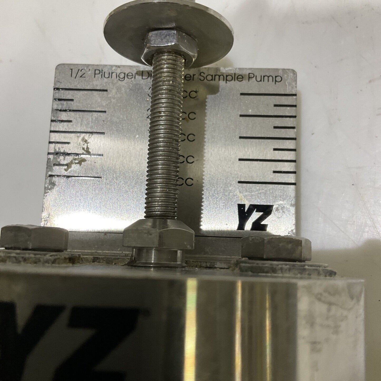 YZ SYSTEMS 05312 PLUNGER DIAMETER SAMPLING PUMP 1/2 IN 678