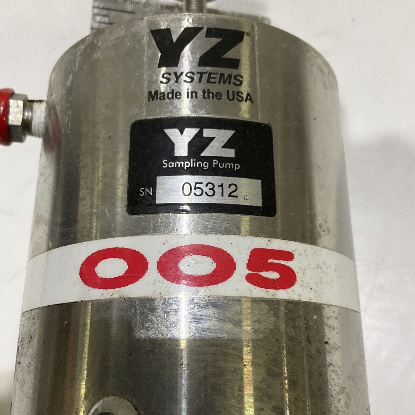 YZ SYSTEMS 05312 PLUNGER DIAMETER SAMPLING PUMP 1/2 IN 678