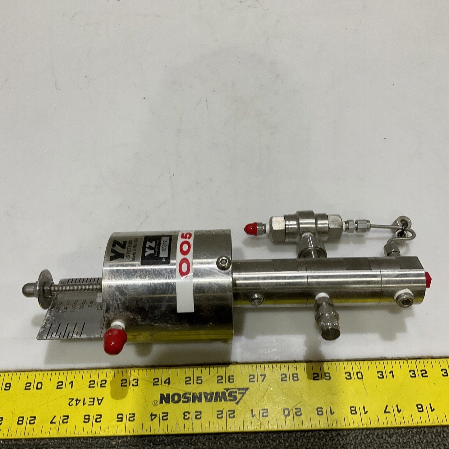 YZ SYSTEMS 05312 PLUNGER DIAMETER SAMPLING PUMP 1/2 IN 678