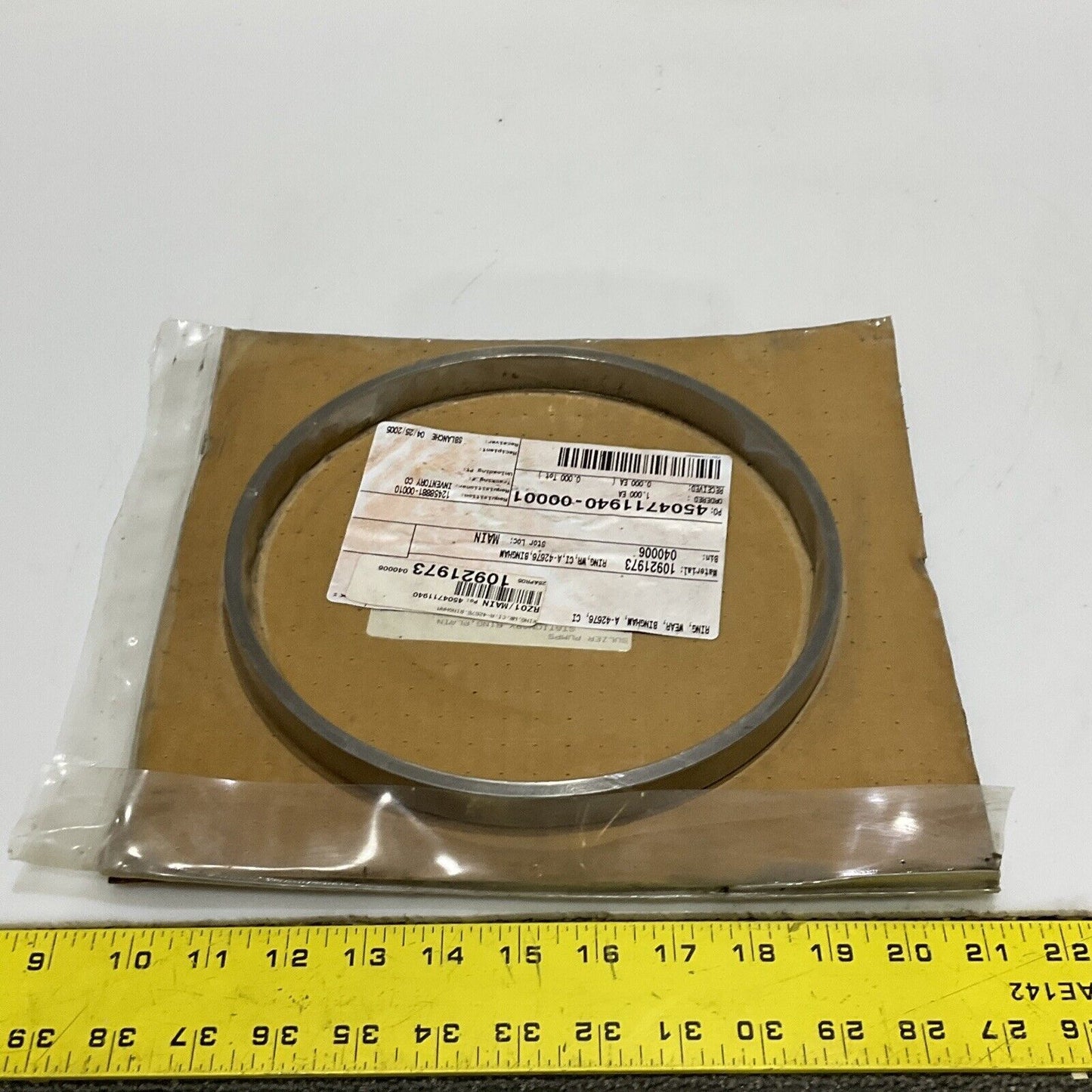 BINGHAM A-42676 WEAR RING 678