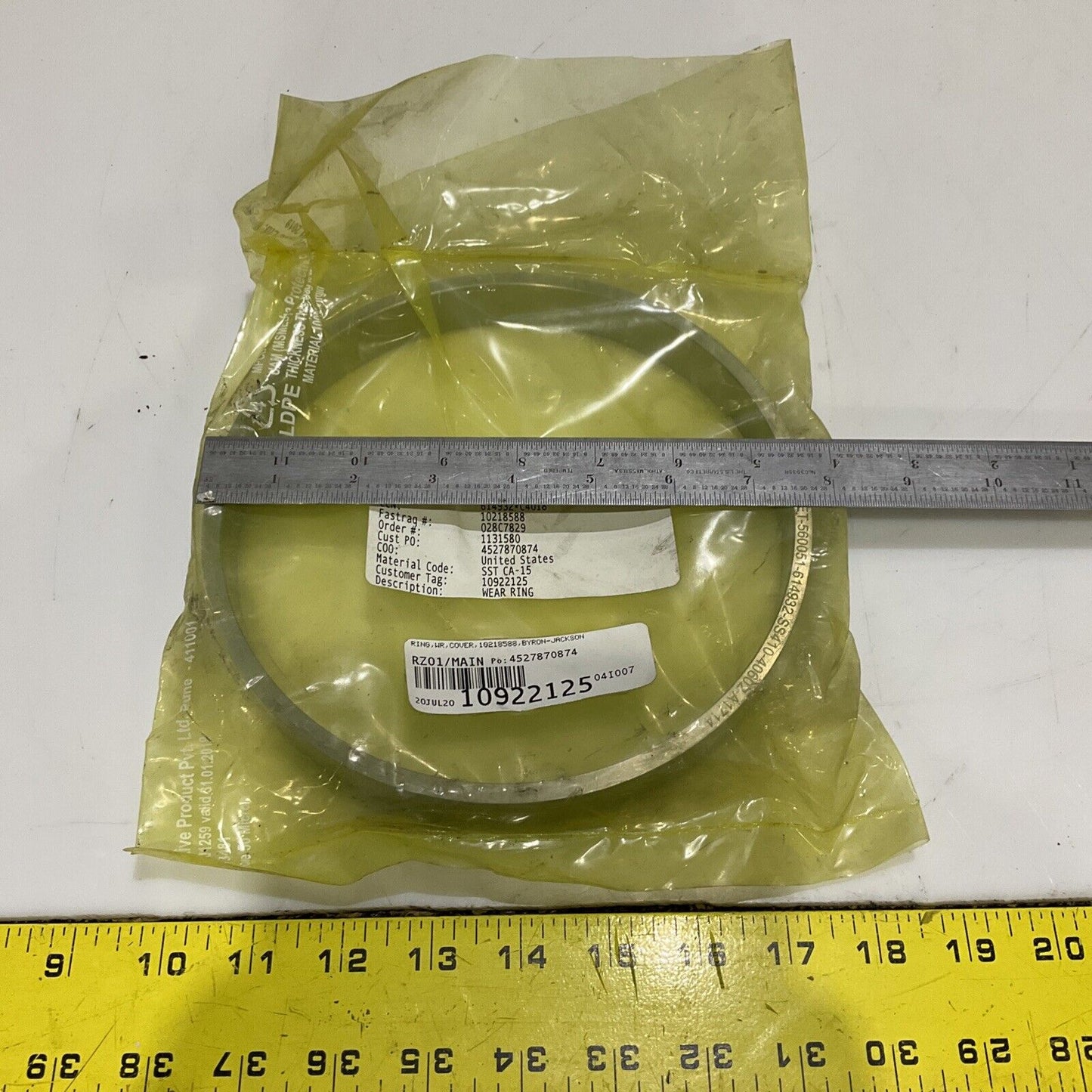 FLOWSERVE 614932*C4018 BYRON-JACKSON 614932 10218588 WEAR RING 678