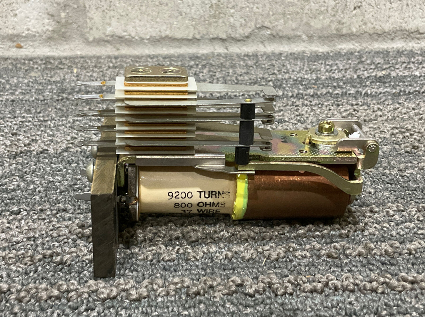 LIBERTY CONTROLS 6418025-1 RELAY 9200 TURNS 800 OHMS 37 WIRE 222