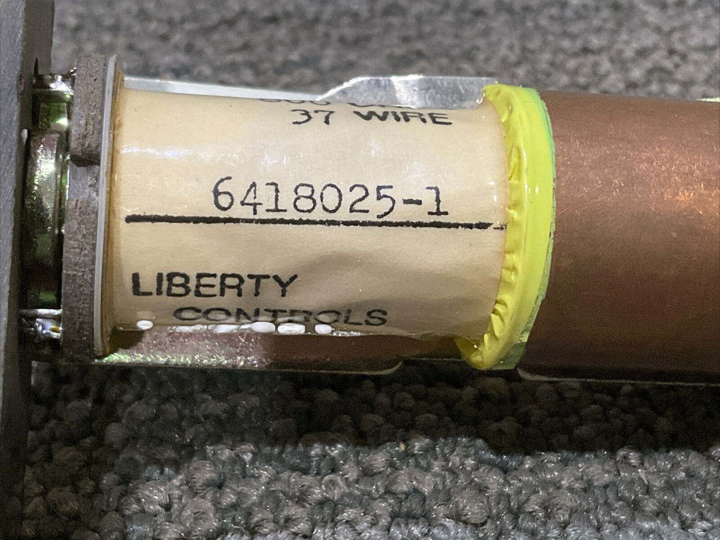LIBERTY CONTROLS 6418025-1 RELAY 9200 TURNS 800 OHMS 37 WIRE 222