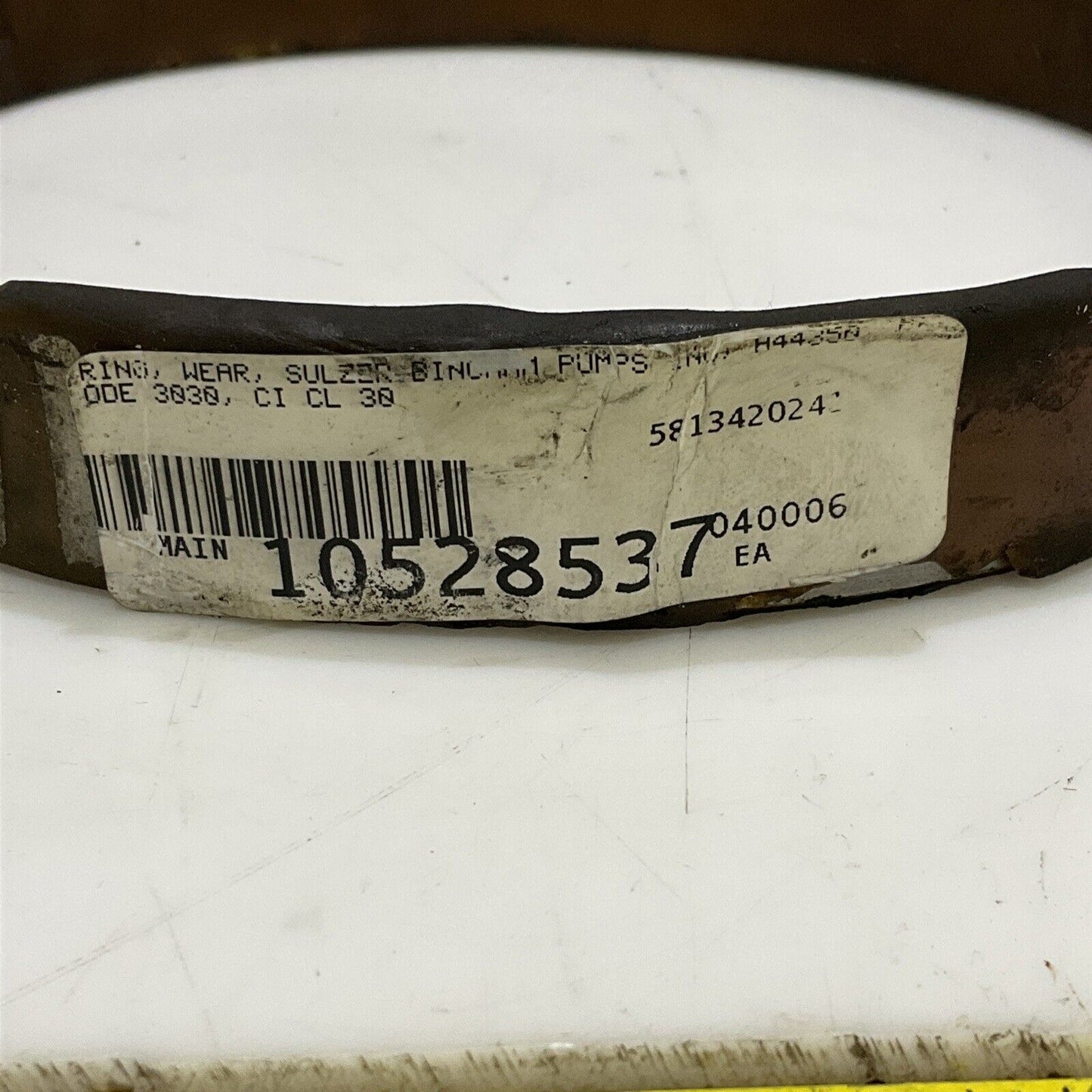 SULZER BINGHAM 8 INCH A44350 WEAR RING 678