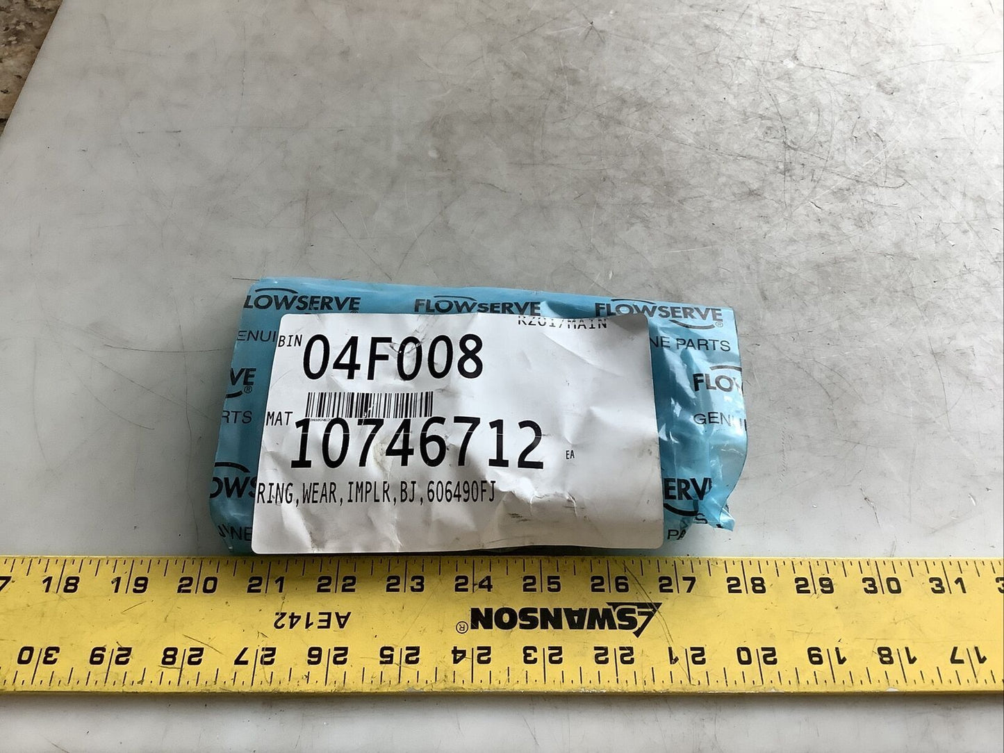 FLOWSERVE 606490FJ IMPELLER WEAR RING 678
