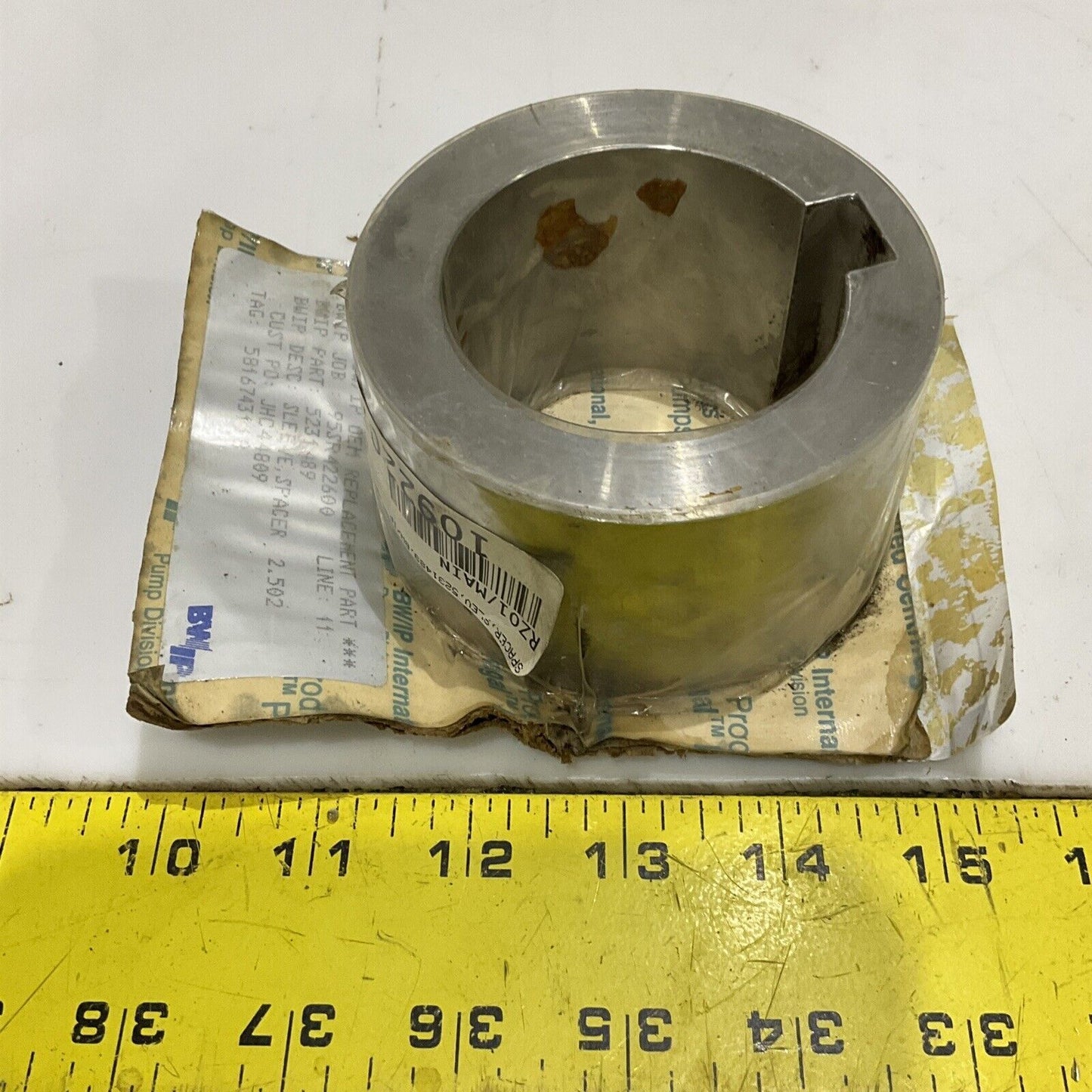 BWIP 5231489 SLEEVE SPACER 678