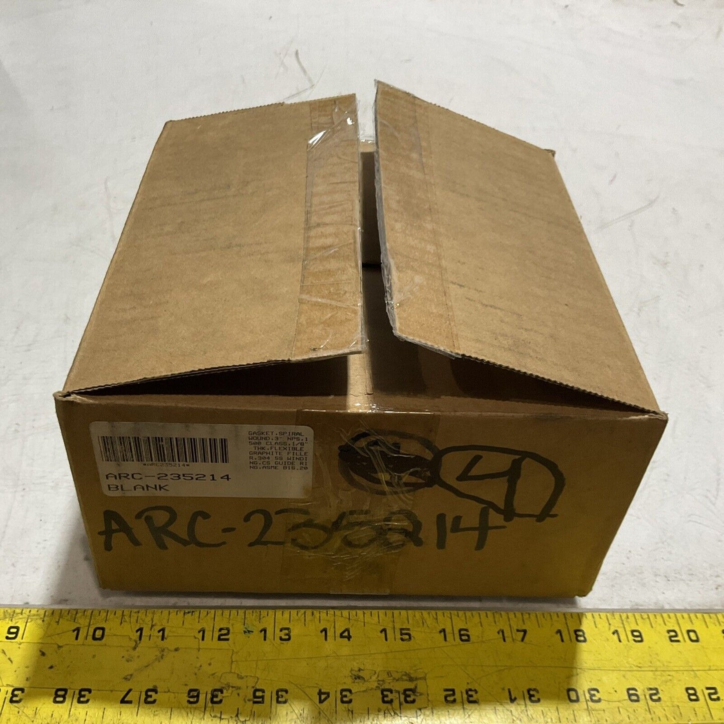 FLEXITALLIC 3”1500 ASME B16.20304/FG SPIRAL WOUND FLANGE GASKET QTY 4 NPS 1 K9S