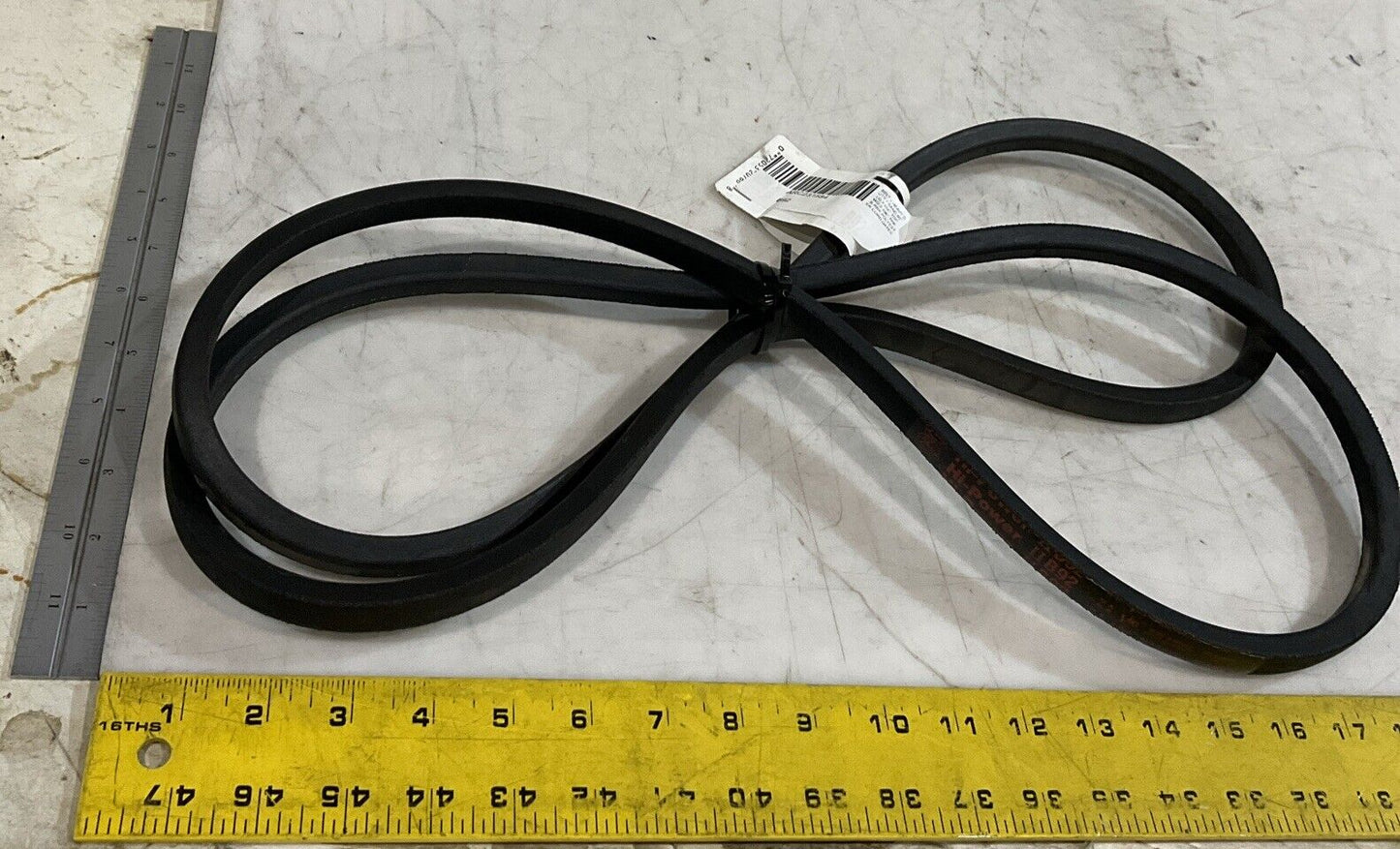 GATES HI-POWER II B92 ARC231584 BELT.V HEAVY DUTY UTY 1BAND 95 LOT OF 4 K9S
