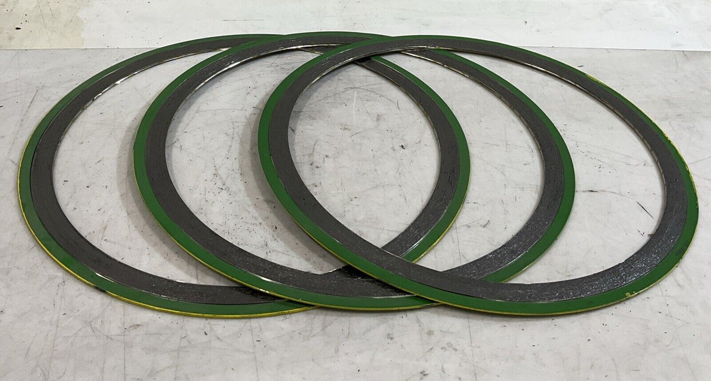 LAMONS ARC-235381 GASKET SPIRAL WOUND 18 NPS 150 CLASS ASME B1620 LOT OF 3 K9S