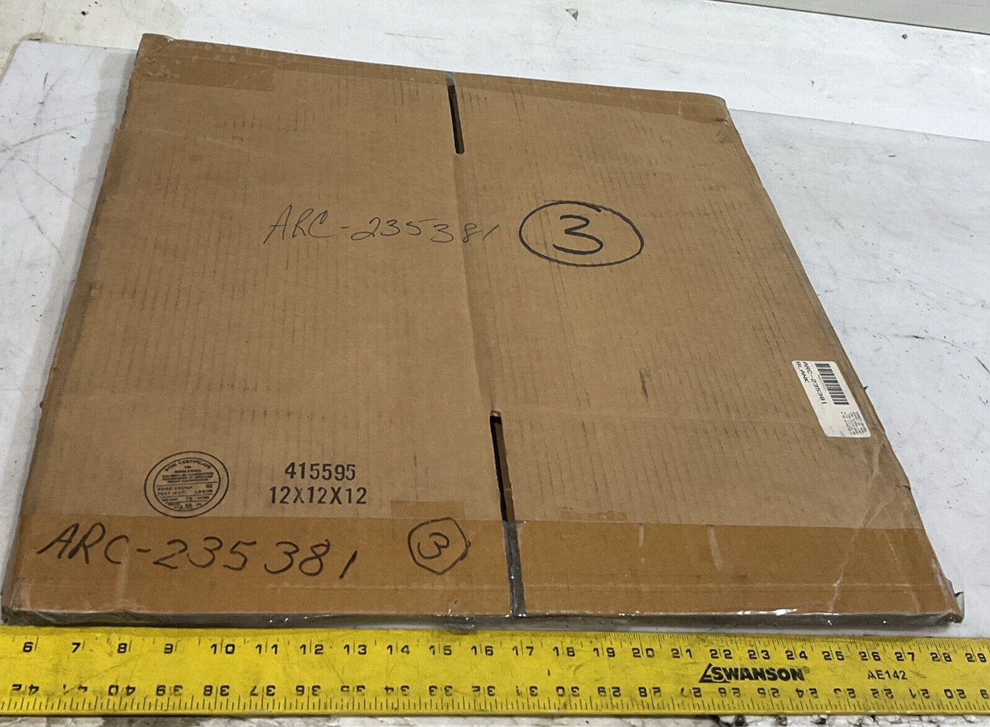 LAMONS ARC-235381 GASKET SPIRAL WOUND 18 NPS 150 CLASS ASME B1620 LOT OF 3 K9S