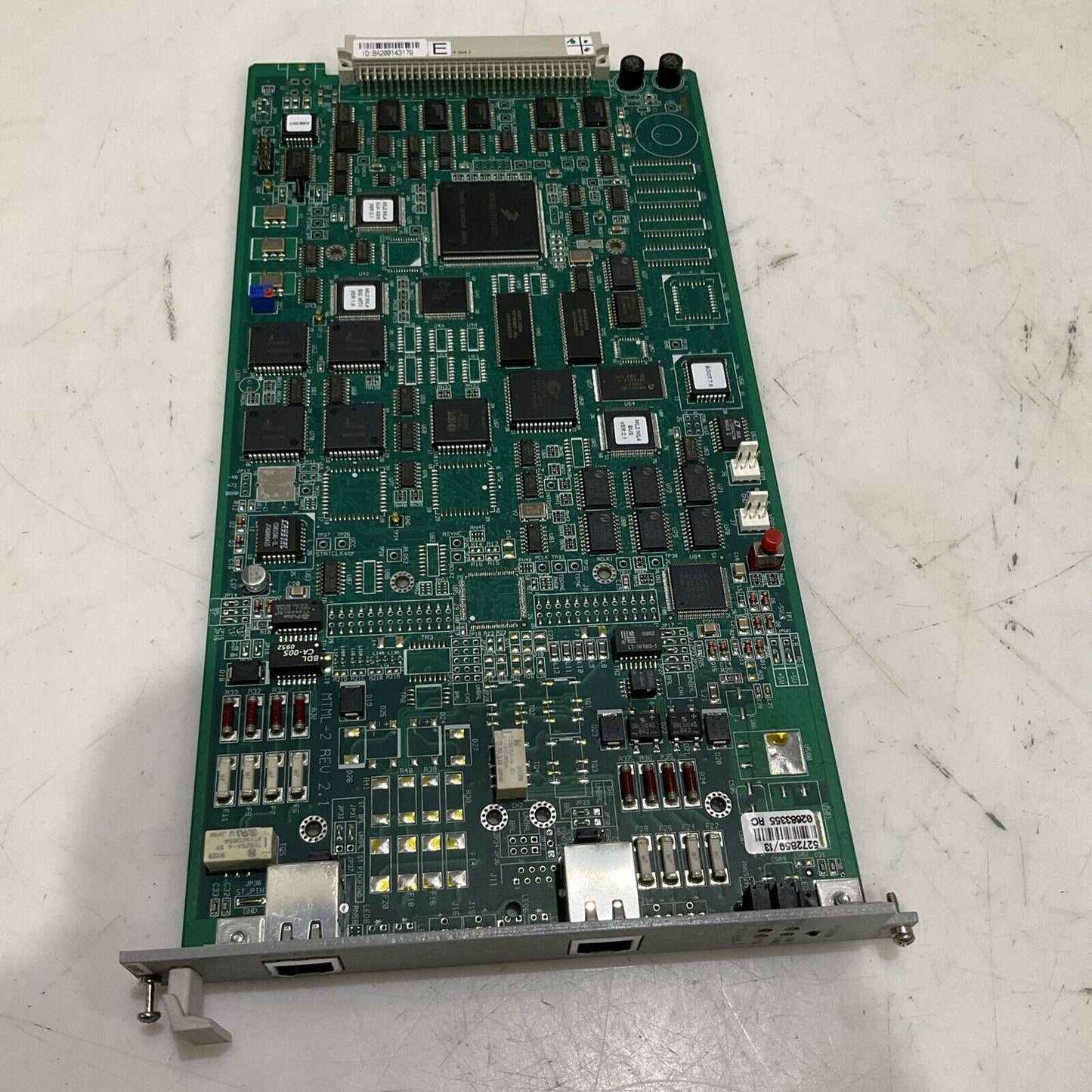 RAD MP-2100M-ML-1T1 (E) MEGAPLEX DUAL 1T1 MAIN LINK MODULE CIRCUIT BOARD T6Y