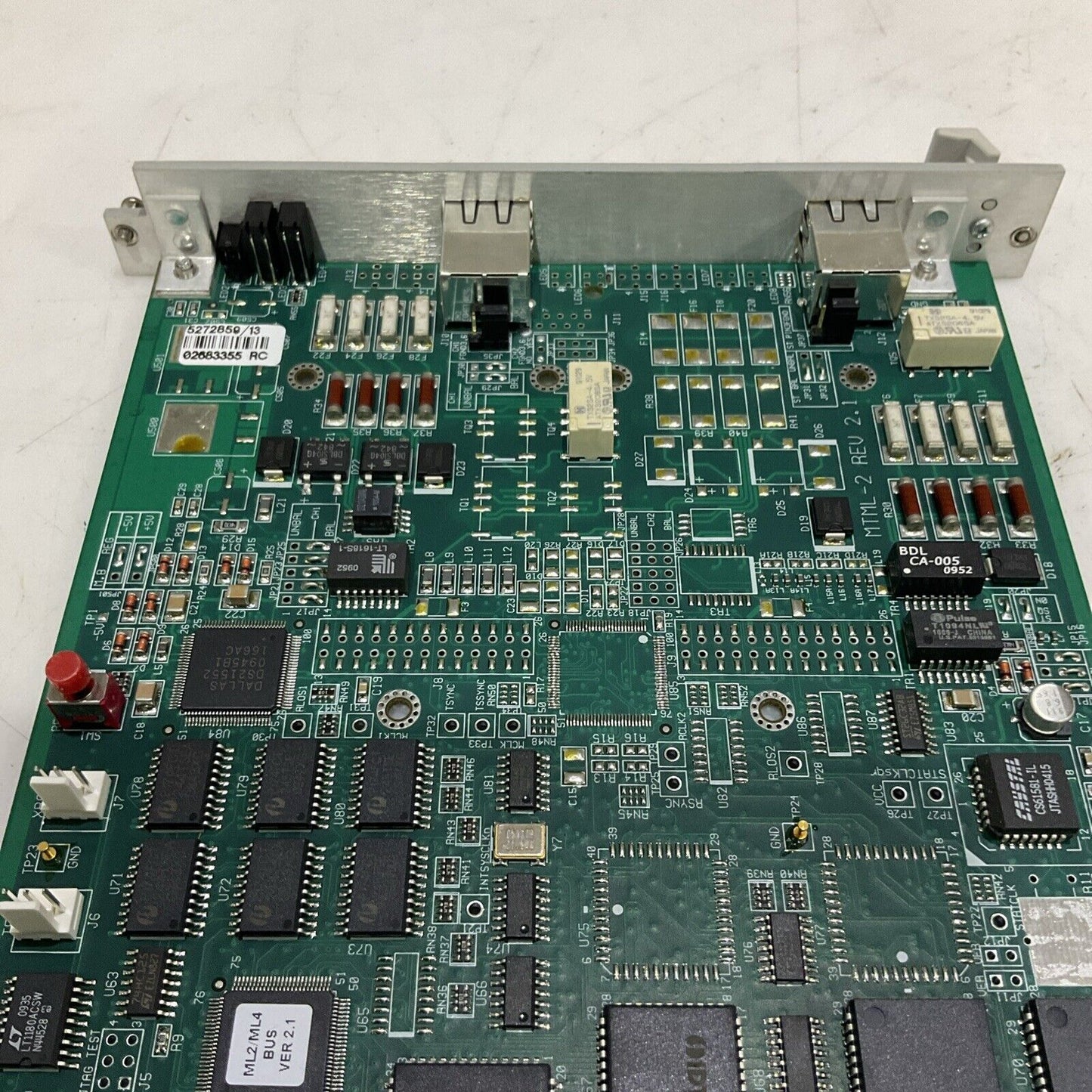 RAD MP-2100M-ML-1T1 (E) MEGAPLEX DUAL 1T1 MAIN LINK MODULE CIRCUIT BOARD T6Y